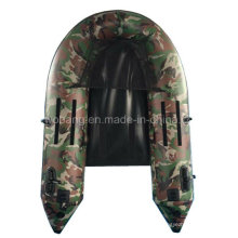 Barco de pesca pequeño camuflaje ligero en venta en buen precio